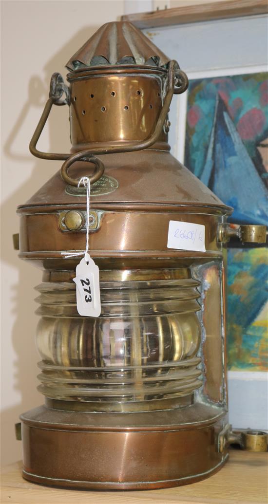 A ships lantern height 45cm